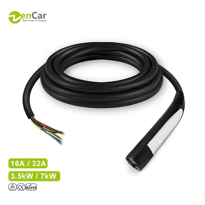 Type 2 to NACS Cable